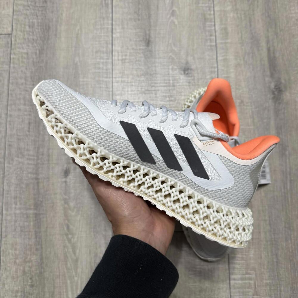 Adidas 4DFWD 2 Running  Grey White Sneakers Athletic Shoes GX9267 Size 7 Women - Picture 2 of 8